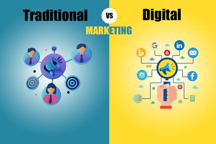 Traditional vs digital marketing