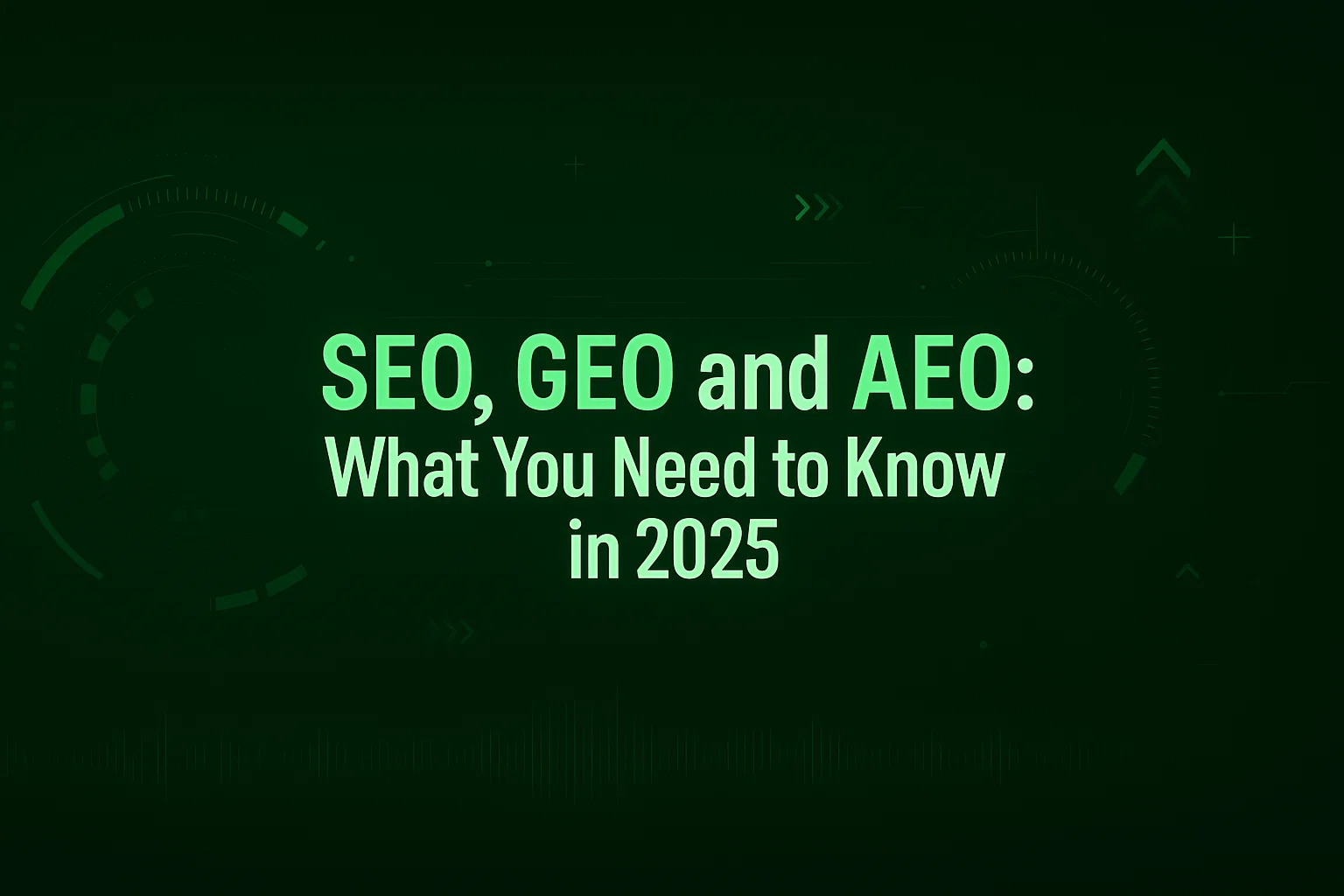 SEO, GEO and AEO Guide