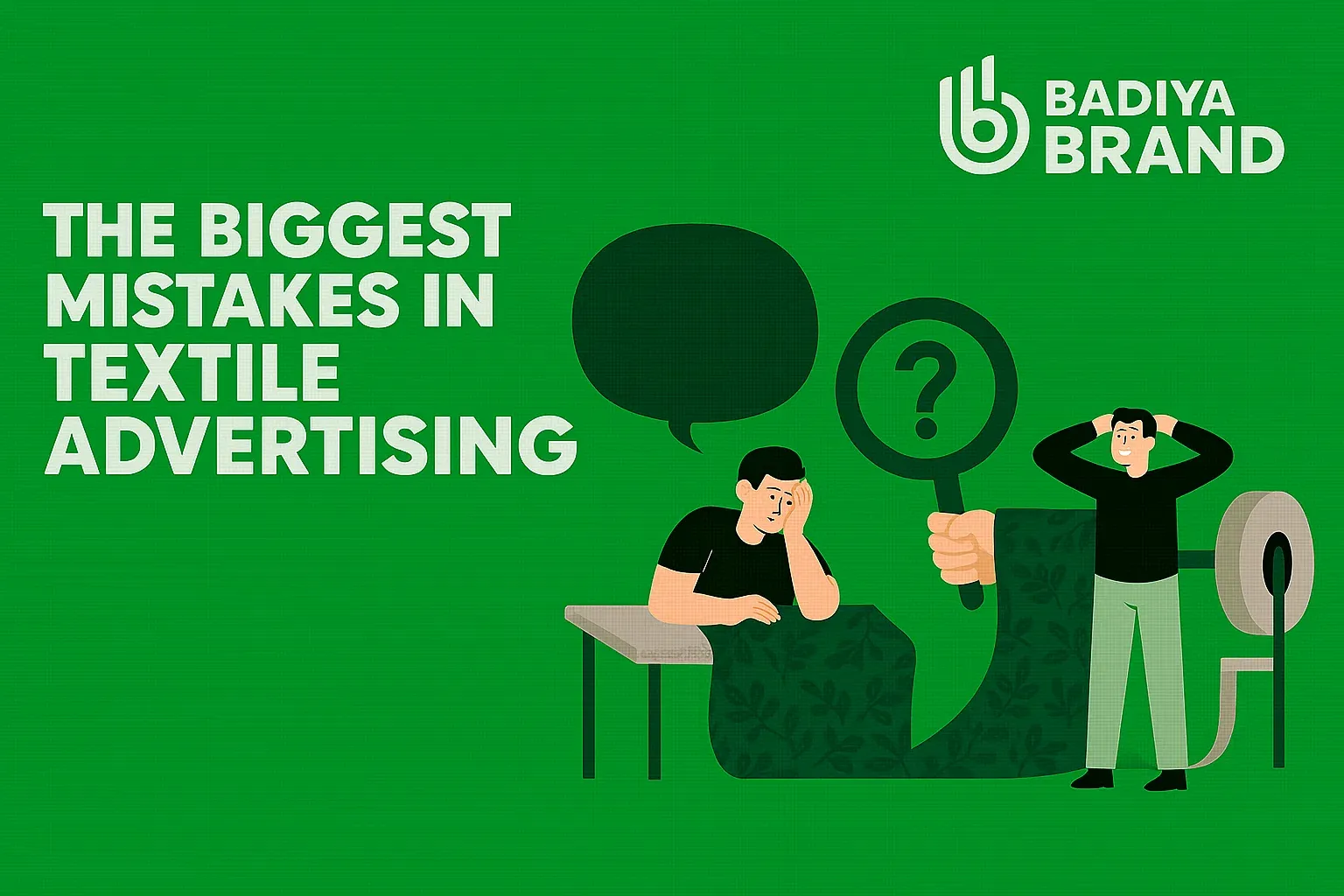The Biggest Mistakes in Textile Advertising