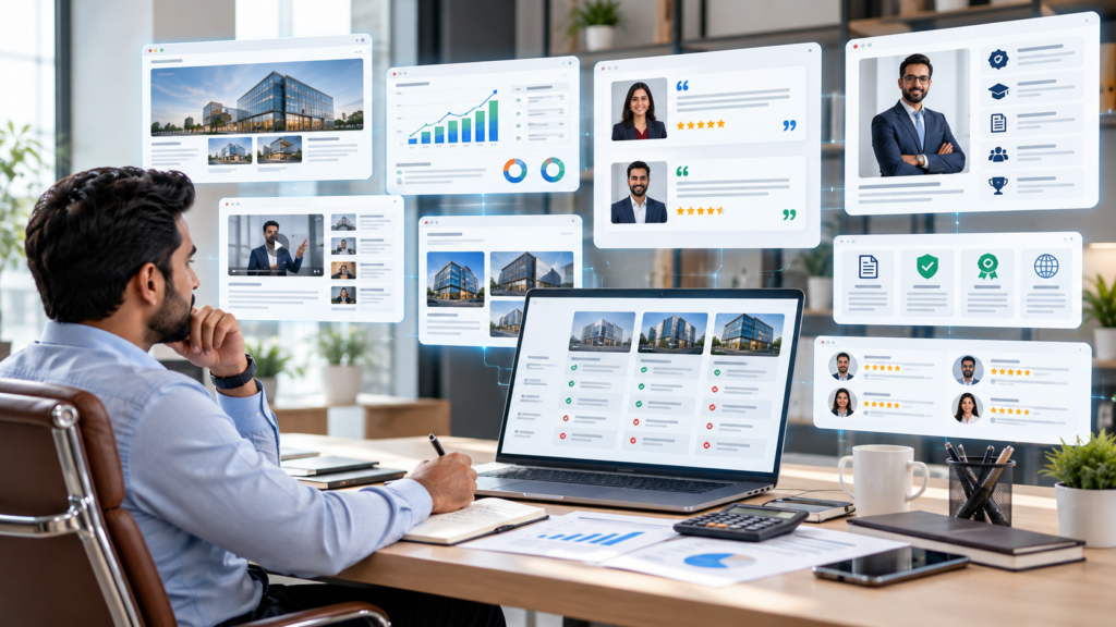 MOFU lead nurturing using E-E-A-T case studies reviews and trust signals