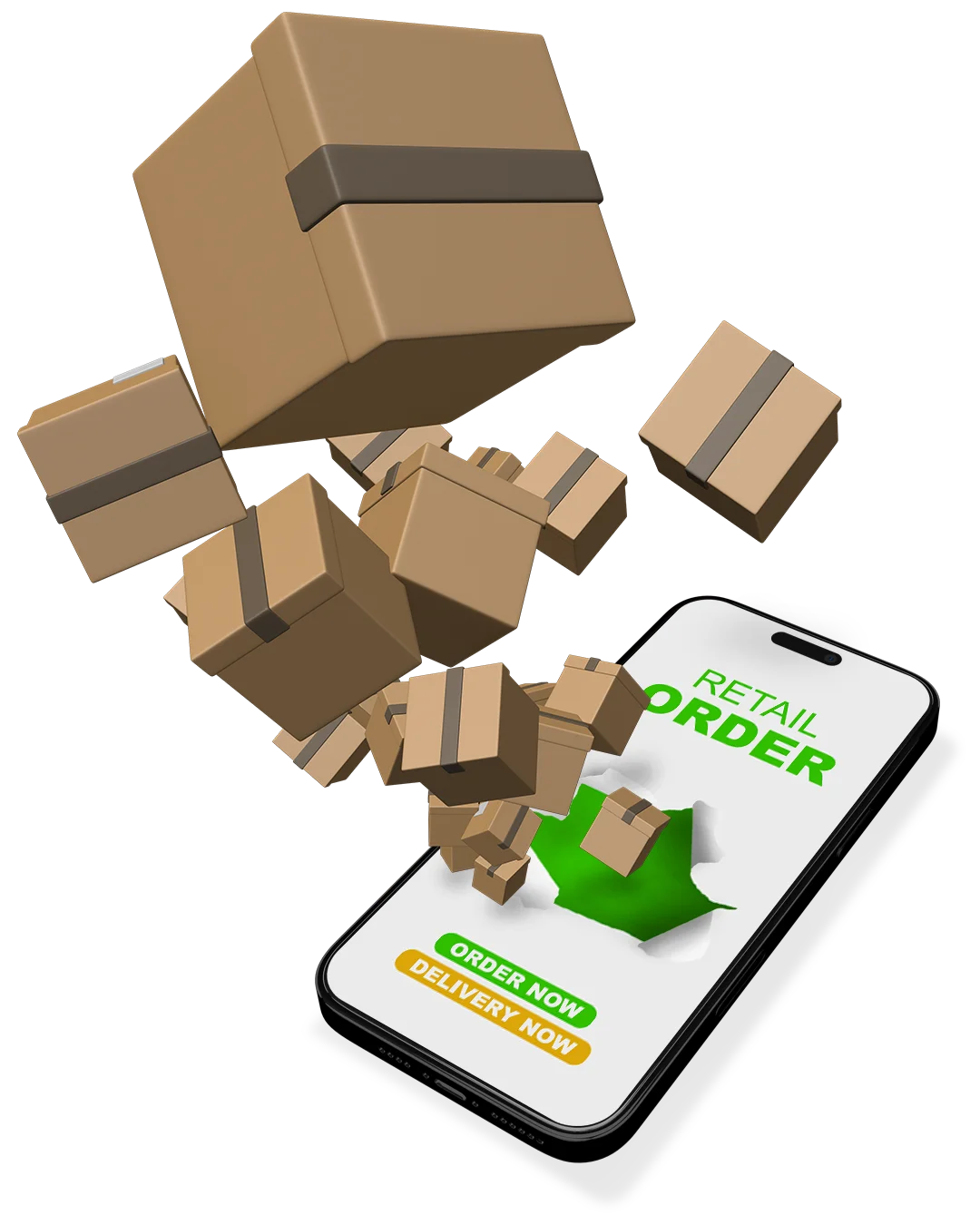 Retail order and delivery